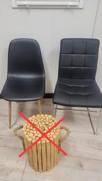 Twee stoelen, Huis en Inrichting, Stoelen, Ophalen, Zwart, Overige materialen, Twee