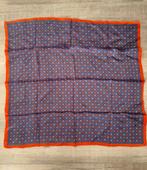 Jago sjaaltje gestipt marine blauw / okerbruin, Jago, Ophalen of Verzenden, Gedragen, Sjaal