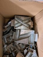 Oude chocoladelettervormen in doos, Ophalen of Verzenden