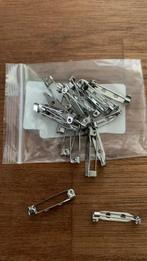 Brochespeldjes 2,5 cm zakje 20 stuks, Ophalen of Verzenden, Nieuw, Materiaal