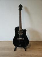Fender CD-60CE BLK-DS V2 elektro-akoestische gitaar - zwart, Ophalen, Zo goed als nieuw, Western- of Steelstringgitaar, Met (piezo-)element