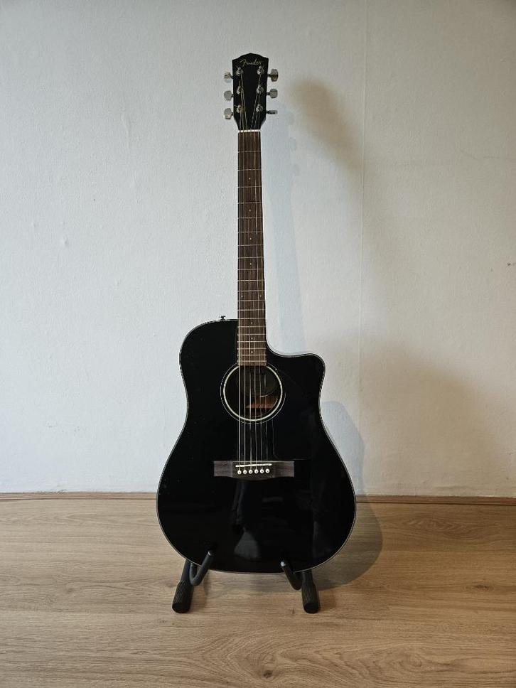 Fender CD-60CE BLK-DS V2 elektro-akoestische gitaar - zwart, Muziek en Instrumenten, Snaarinstrumenten | Gitaren | Akoestisch