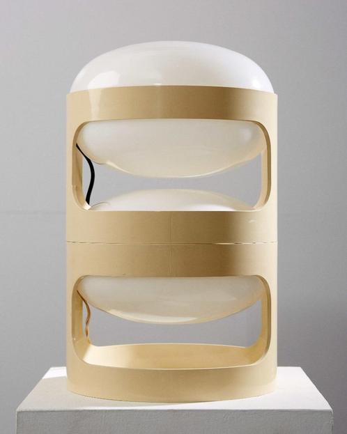 KD27 Table Lamps (2x) by Joe Colombo for Kartell, 1964, Huis en Inrichting, Lampen | Tafellampen, Zo goed als nieuw, Minder dan 50 cm