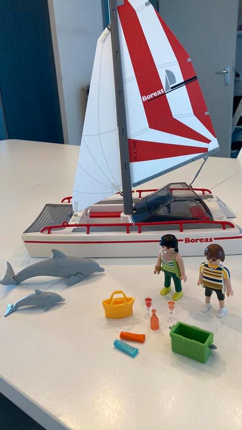 Playmobil catamaran 5130 te koop, Kinderen en Baby's, Speelgoed | Playmobil, Zo goed als nieuw, Ophalen of Verzenden