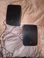 Behringer 1C-BK Monitor Speakers + Kenwood R-SG7 amp/radio, Audio, Tv en Foto, Luidsprekers, Zo goed als nieuw, 60 tot 120 watt