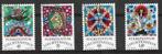 Liechtenstein Michel 669-672 gestempeld, Postzegels en Munten, Ophalen of Verzenden, Overige landen, Gestempeld