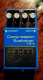 Boss compression sustainer CS-3, Ophalen of Verzenden, Gebruikt
