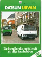 Brochure Datsun URVAN, ca. 1985 (NL)., Ophalen of Verzenden, Zo goed als nieuw, Datsun Nederland, Nissan