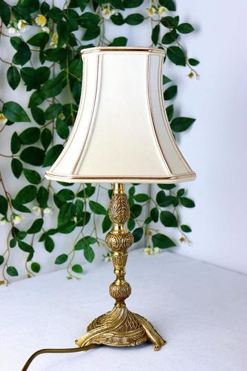 vintage messing tafellamp beschikbaar voor biedingen