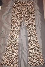 D-zine tijgerprint flared broek maat 140-146, Broek, Gebruikt, Meisje, D-Zine