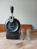 Beertender Krups Sup + 2 Glazen., Witgoed en Apparatuur, Thuistaps, Ophalen, Zo goed als nieuw, Krups