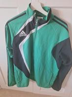 zwart-groen trainingsjack vest ADIDAS maat 168, Jongen of Meisje, Gebruikt, Ophalen of Verzenden, Sport- of Zwemkleding