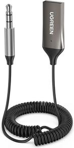 Carkit - 3.5mm jack bluetooth adapter - Ingebouwde microfoon, Overige merken, Overige typen, Ophalen of Verzenden, Zo goed als nieuw