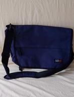 Schooltas / schoudertas / overslagtas, Sieraden, Tassen en Uiterlijk, Gebruikt, Blauw, Ophalen of Verzenden, Schoudertas