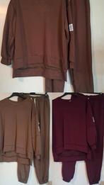 Restpartij Dames label sets, Ophalen, Zo goed als nieuw, Maat 46/48 (XL) of groter, Bruin