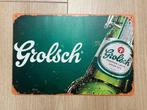 Reclamebord Grolsch Bier 30x20, Ophalen of Verzenden, Zo goed als nieuw, Reclamebord