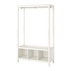 IKEA Hemnes Kledingkast, Ophalen, 100 tot 150 cm, Zo goed als nieuw, Met hangruimte