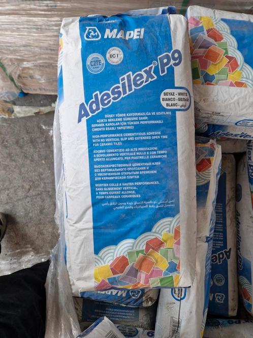 Mapei Adesilex P9 Flex tegellijm wit, Doe-het-zelf en Verbouw, Tegels, Zo goed als nieuw, Wandtegels, Minder dan 20 cm, 10 m² of meer
