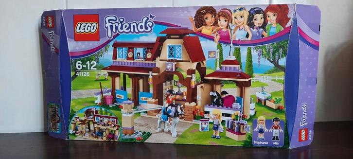 Lego Friends - 41126 Heartlake Paardrijclub, Kinderen en Baby's, Speelgoed | Duplo en Lego, Zo goed als nieuw, Lego, Complete set