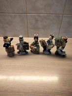 Vintage jaren 60/70 , italiaanse likeur flesjes porcelein, Ophalen of Verzenden