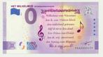 Nederland 0 Euro Het Wilhelmus, Postzegels en Munten, Bankbiljetten | Nederland, Ophalen of Verzenden, Euro's, Los biljet