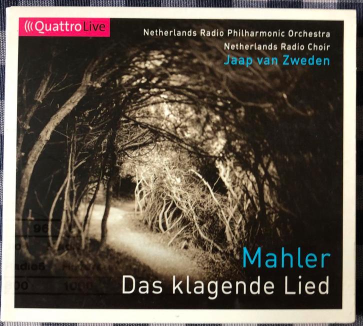 Mahler - Das Klagende Lied - Quattro Live CD, Cd's en Dvd's, Cd's | Klassiek, Zo goed als nieuw, Orkest of Ballet, Romantiek, Ophalen of Verzenden