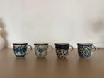 Bunzlau Castle Espresso Mokken - 4x - 70 ml, Ophalen of Verzenden, Zo goed als nieuw, Overige stijlen, Kop(pen) en/of Schotel(s)