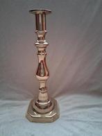 Een Geel - Koperen "Engelse - Victoriaanse" Kaarsenkandelaar, Antiek en Kunst, Antiek | Koper en Brons, Ophalen, Koper