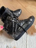 Hogan sneakers metallic 40, Ophalen of Verzenden, Zo goed als nieuw, Zwart, Sneakers of Gympen