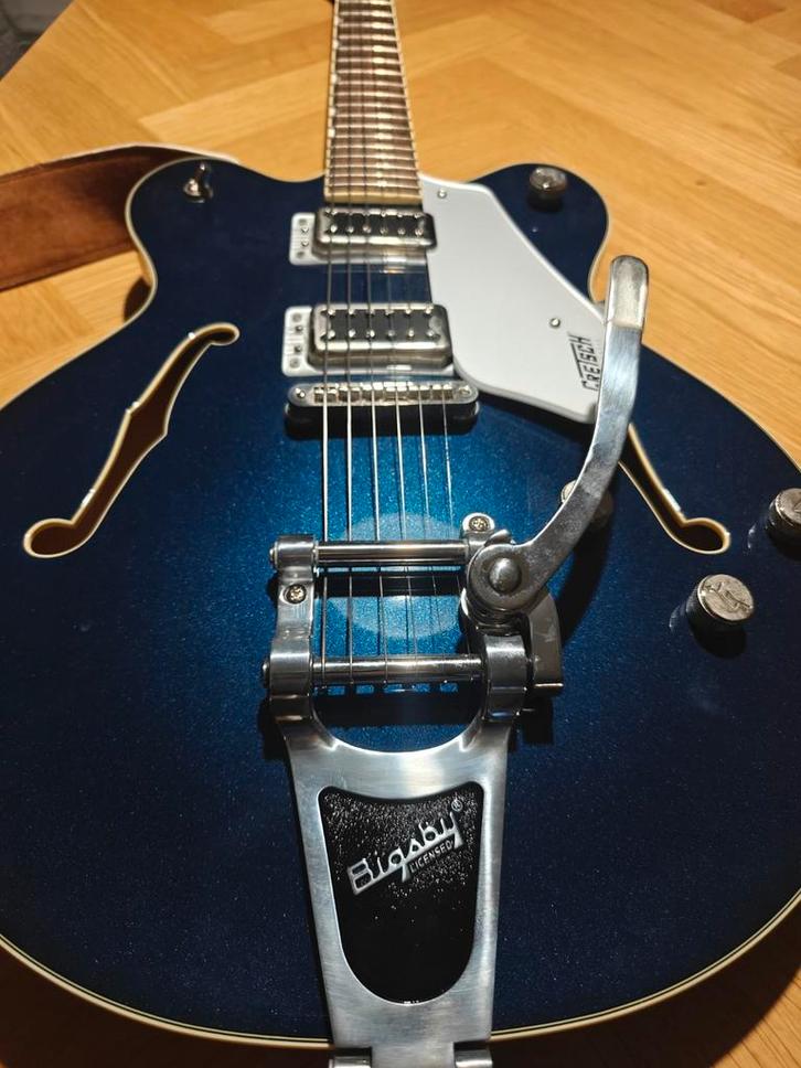 Gretsch G5622T Electromatic - Midnight Blue, Muziek en Instrumenten, Snaarinstrumenten | Gitaren | Bas, Zo goed als nieuw, Elektrisch