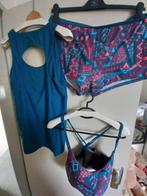 3 delige bikini broekje en topje maat 50, Kleding | Dames, Badmode en Zwemkleding, Ophalen of Verzenden, Zo goed als nieuw, Overige kleuren