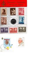 Postzegels Vaticaan - P.P. Giovanni Paola II + munt, Ophalen of Verzenden, Postfris