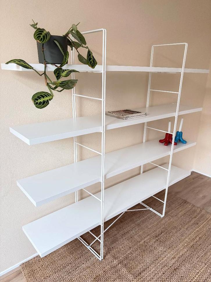 Enetri Stellingkast - Wit - Gammelgaard - Ikea - Open kast, Huis en Inrichting, Kasten | Stellingkasten, Gebruikt, Ophalen