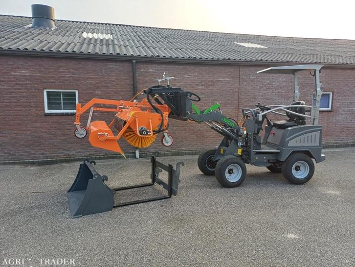Mini shovel WCM 1150 elektrische minishovel, Zakelijke goederen, Machines en Bouw | Kranen en Graafmachines, Wiellader of Shovel
