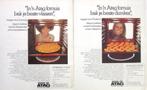 8 vintage advertenties reclames Atag fornuis 1975-76 bakken, Gebruikt, Ophalen