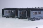 3-delige set personenwagons, grijs, Wehrmacht (DRG), Ophalen of Verzenden, Zo goed als nieuw, Wagon, Roco