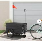 Fiets trailer/kar krantenwijk bagage, Fietsen en Brommers, Fietsaccessoires | Aanhangers en Karren, Ophalen, Opvouwbaar, Bagagekar