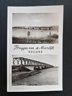 Bruggen over de Moerdijk Holland, Verzamelen, 1940 tot 1960, Zuid-Holland, Ongelopen, Ophalen of Verzenden
