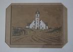 Fraaie prent, kerkje Katwijk., Verzenden