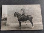 Fotokaart Cavallerie Militair te paard, Ophalen of Verzenden, Voor 1940, Gebruikt, Foto