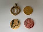 Mi Moneda munten en houder goud- en bronskleurig (large), Sieraden, Tassen en Uiterlijk, Kettinghangers, Overige materialen, Gebruikt