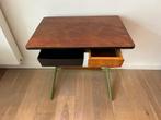 Vintage volwassen Frans schoolbureau met Lades, Antiek en Kunst, Ophalen