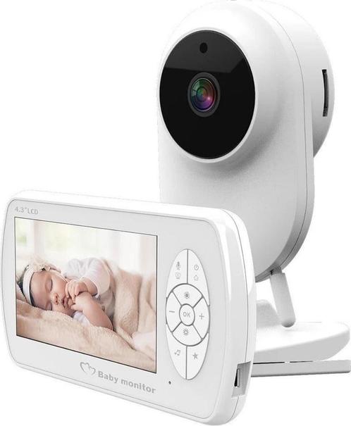 Baby Monitor - Binnencamera - CMOS - 1080P - 2MP - Draadloze, Kinderen en Baby's, Babyfoons, Nieuw, 250 meter of meer, Camera