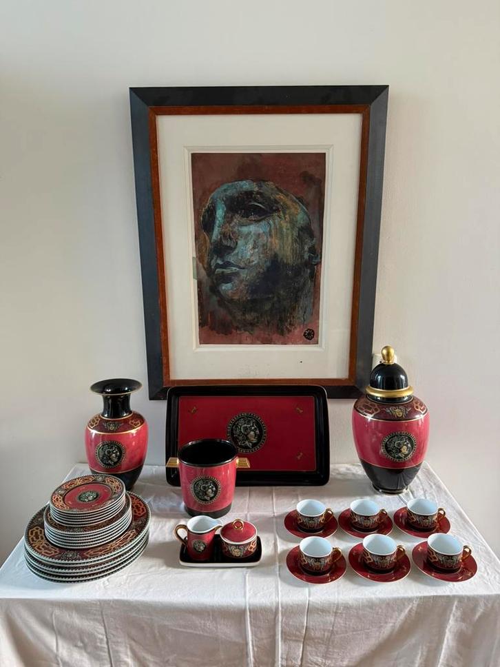Porseleinen servies Gerti Bierenbroodspot ‘Alexander’, Antiek en Kunst, Antiek | Woonaccessoires, Ophalen of Verzenden