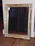 Gouden barok spiegel, Ophalen, Zo goed als nieuw, Rechthoekig, Minder dan 100 cm