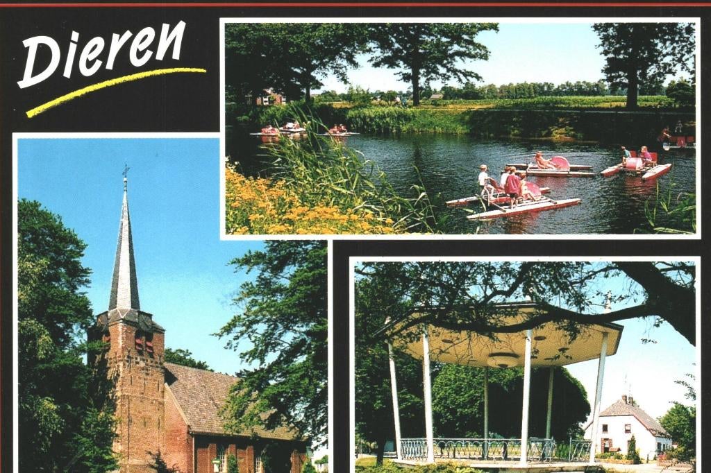 987543 Dieren 80+ Gld Stoomlocomotief Gelopen met postzegel, Verzamelen, Ansichtkaarten | Nederland, Ophalen of Verzenden, 1980 tot heden