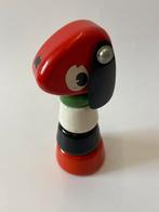 Houten vintage stapelfiguur hond, Ophalen of Verzenden, Gebruikt, Overige typen