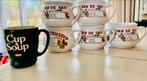 7 Soepkommen - Diverse modellen, Ophalen, Gebruikt