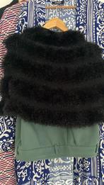 Handgemaakte Sjaal - Nieuw, Kleding | Dames, Bodywarmers, Ophalen of Verzenden, Nieuw, Maat 38/40 (M), Zwart