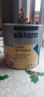 Sikkens Cetol bl Unitop slijtvast, krasvaste vernis. 2.5 lt, Doe-het-zelf en Verbouw, Verf, Beits en Lak, Wit, Nieuw, Beits, Ophalen of Verzenden